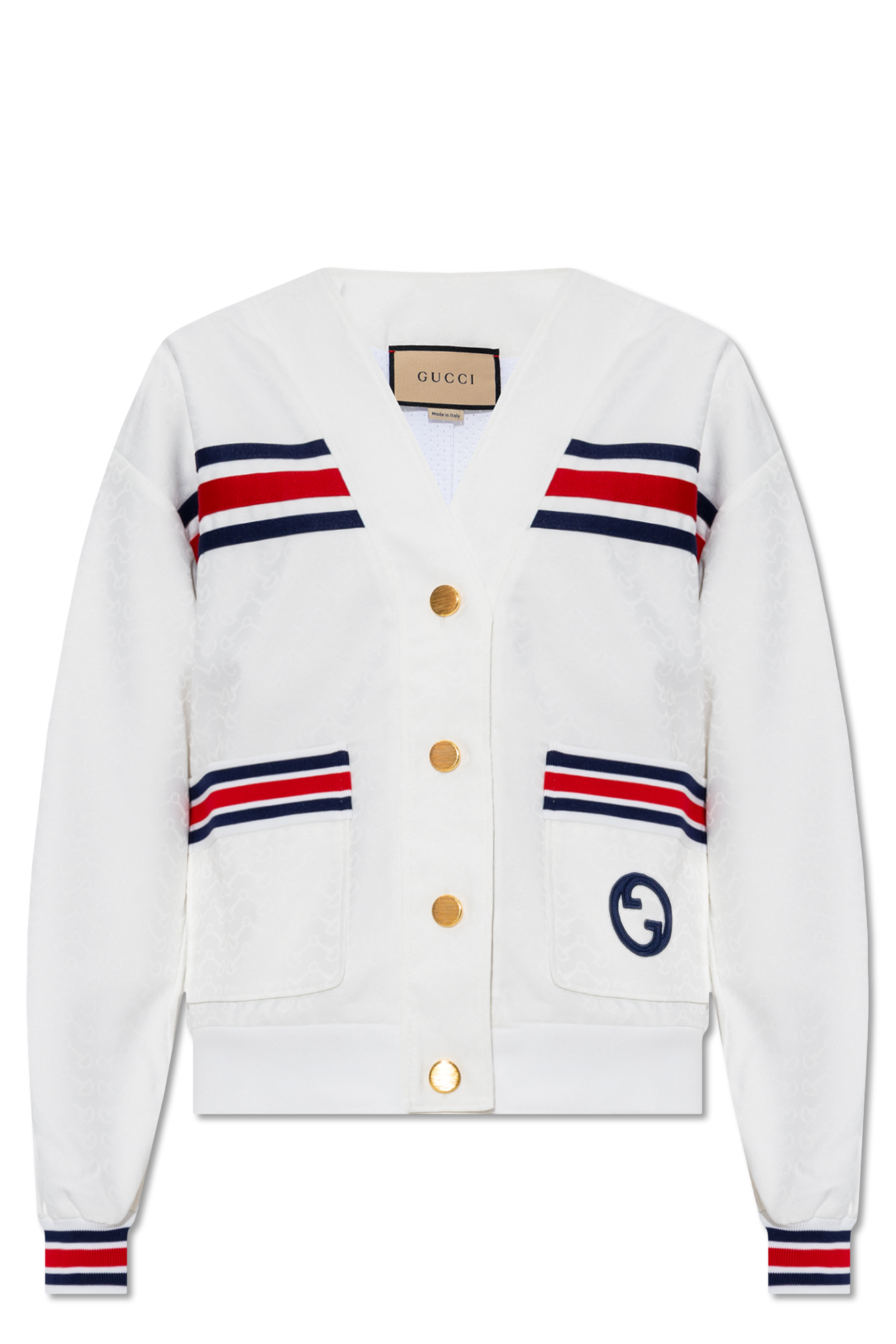 Gucci white sale cardigan